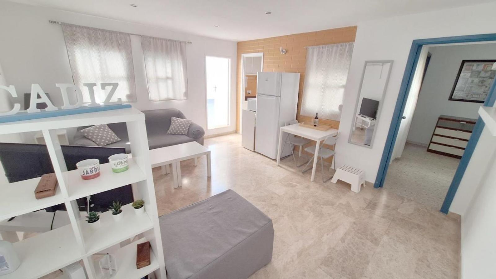 Apartamento Cadiz Terraza - Pleno Casco Historico Eksteriør bilde